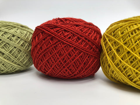 Italian Merino Super Wash yarn - terracotta red (Spanish Line)