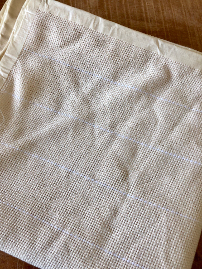 Monk's cloth for punchneedling (50x180cm) (= ex needle!)